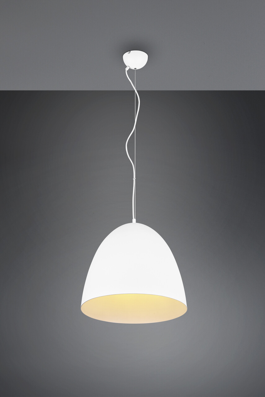 Lustra Tilda, RL, 40x150 cm, 40W, 1x E27, metal, alb mat - imagine 6